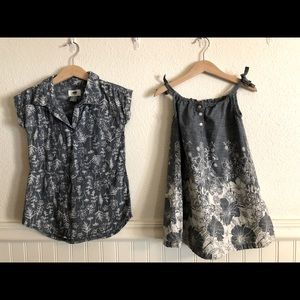 2 Jean Gap Dresses 3T